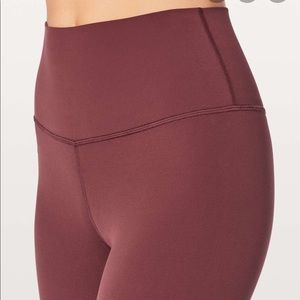 Lululemon Align leggings Redwood